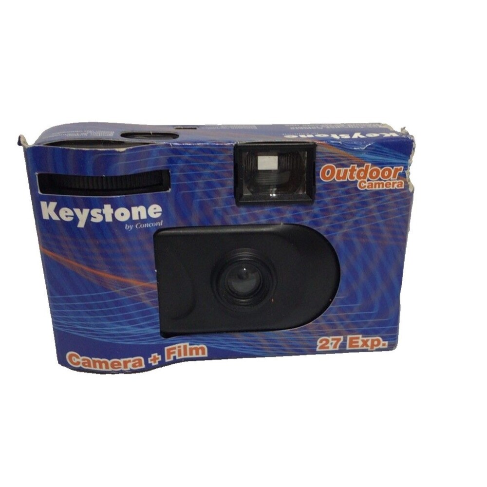 Keystone By Concord Camer + Film Outdoor Camera 27 Exp. 35 mm Asa/Iso